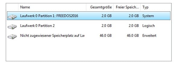 FreeDOS Bölümü Nasıl Silinir